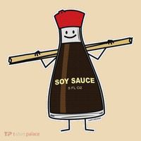Soy Sauce Bottle Condiment Asian Chopsticks Tote Bag thumb 4