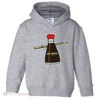 Soy Sauce Bottle Condiment Asian Chopsticks Toddler Hoodie thumb 0