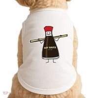 Soy Sauce Bottle Condiment Asian Chopsticks Doggie Tank thumb 0