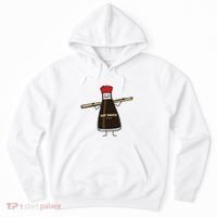 Soy Sauce Bottle Condiment Asian Chopsticks Hoodie thumb 0