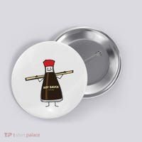Soy Sauce Bottle Condiment Asian Chopsticks Button thumb 0