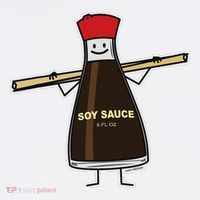 Soy Sauce Bottle Condiment Asian Chopsticks Women's Tank Top thumb 5
