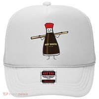 Soy Sauce Bottle Condiment Asian Chopsticks Hat thumb 0