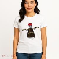 Soy Sauce Bottle Condiment Asian Chopsticks Women's T-Shirt thumb 4