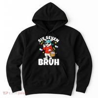Six Seven Bruh Easter Meme 67 Funny Hoodie thumb 0