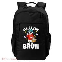 Six Seven Bruh Easter Meme 67 Funny Backpack thumb 0