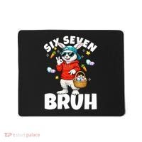 Six Seven Bruh Easter Meme 67 Funny Mousepad thumb 0