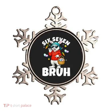 Six Seven Bruh Easter Meme 67 Funny Ornament