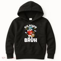 Six Seven Bruh Easter Meme 67 Funny Kids Hoodie thumb 0