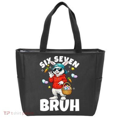 Six Seven Bruh Easter Meme 67 Funny Tote Bag