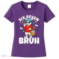 Six Seven Bruh Easter Meme 67 Funny Women's T-Shirt thumb 0