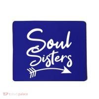 Soul Sisters Best Friends Matching Mothers Day Mom Bff Gift Mousepad thumb 0