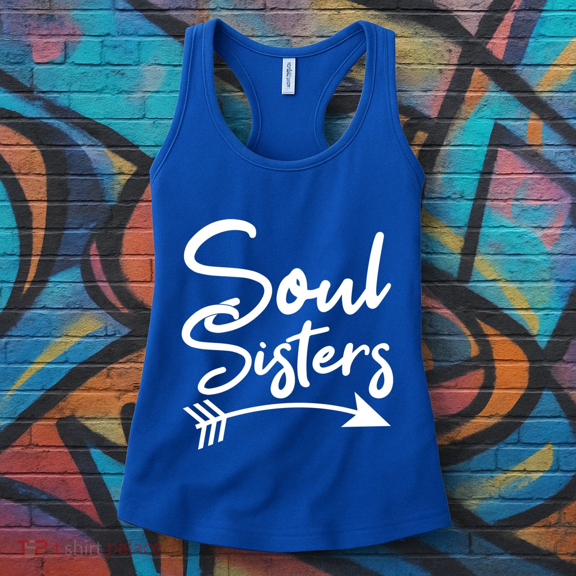 Soul Sisters Best Friends Matching Mothers Day Mom Bff Gift Women's Tank Top