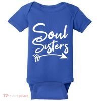 Soul Sisters Best Friends Matching Mothers Day Mom Bff Gift Baby Bodysuit thumb 0