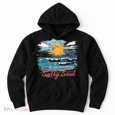 Salty Soul Beach And Sun Summer Vacay Hoodie
