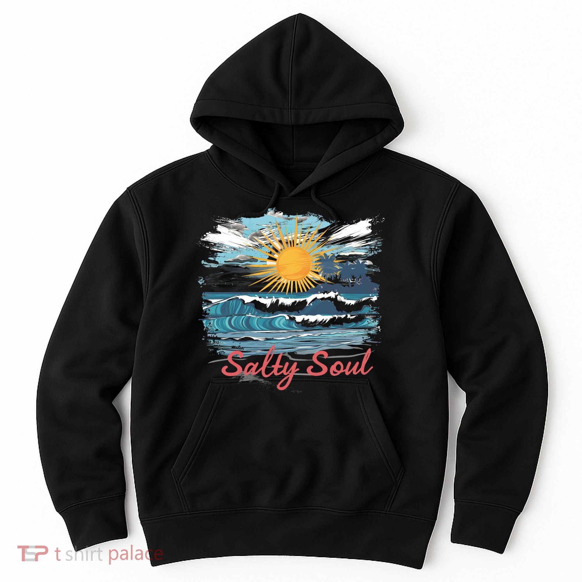Salty Soul Beach And Sun Summer Vacay Hoodie