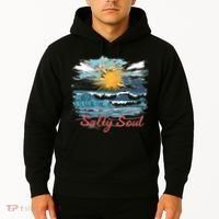 Salty Soul Beach And Sun Summer Vacay Hoodie thumb 2