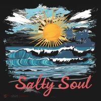 Salty Soul Beach And Sun Summer Vacay Sweatshirt thumb 3