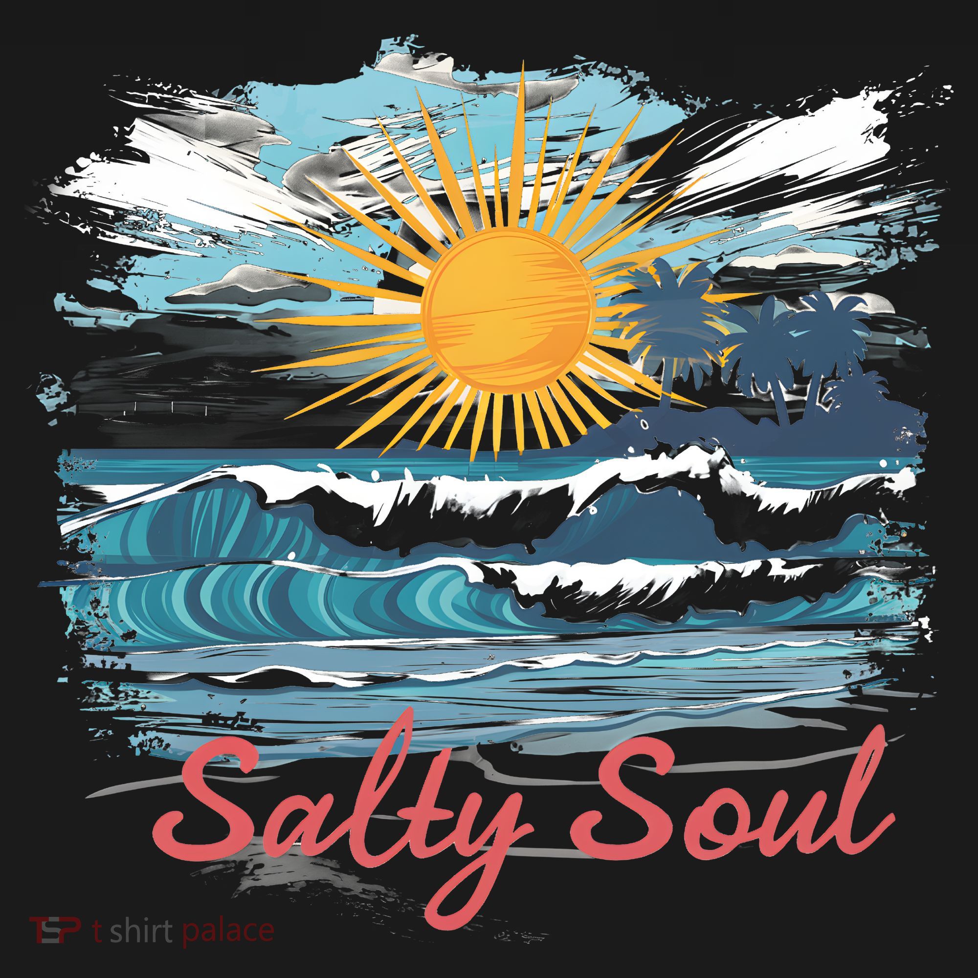 Salty Soul Beach And Sun Summer Vacay Sweatshirt