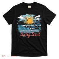 Salty Soul Beach And Sun Summer Vacay T-Shirt thumb 0