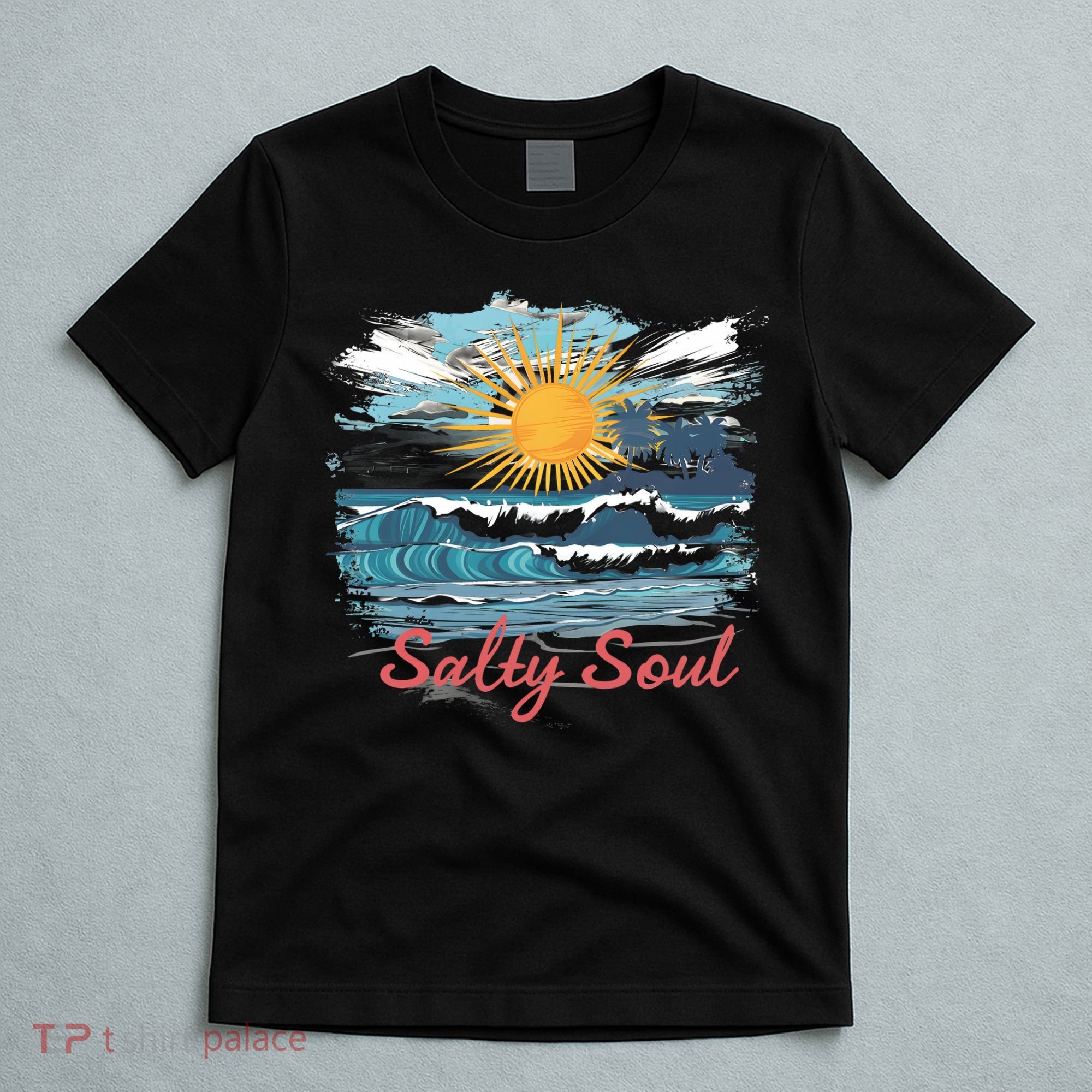 Salty Soul Beach And Sun Summer Vacay T-Shirt