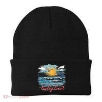 Salty Soul Beach And Sun Summer Vacay Beanie thumb 0
