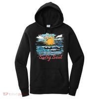 Salty Soul Beach And Sun Summer Vacay Women's Hoodie thumb 0