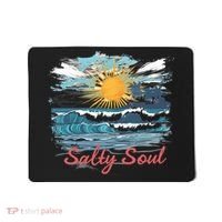 Salty Soul Beach And Sun Summer Vacay Mousepad thumb 0
