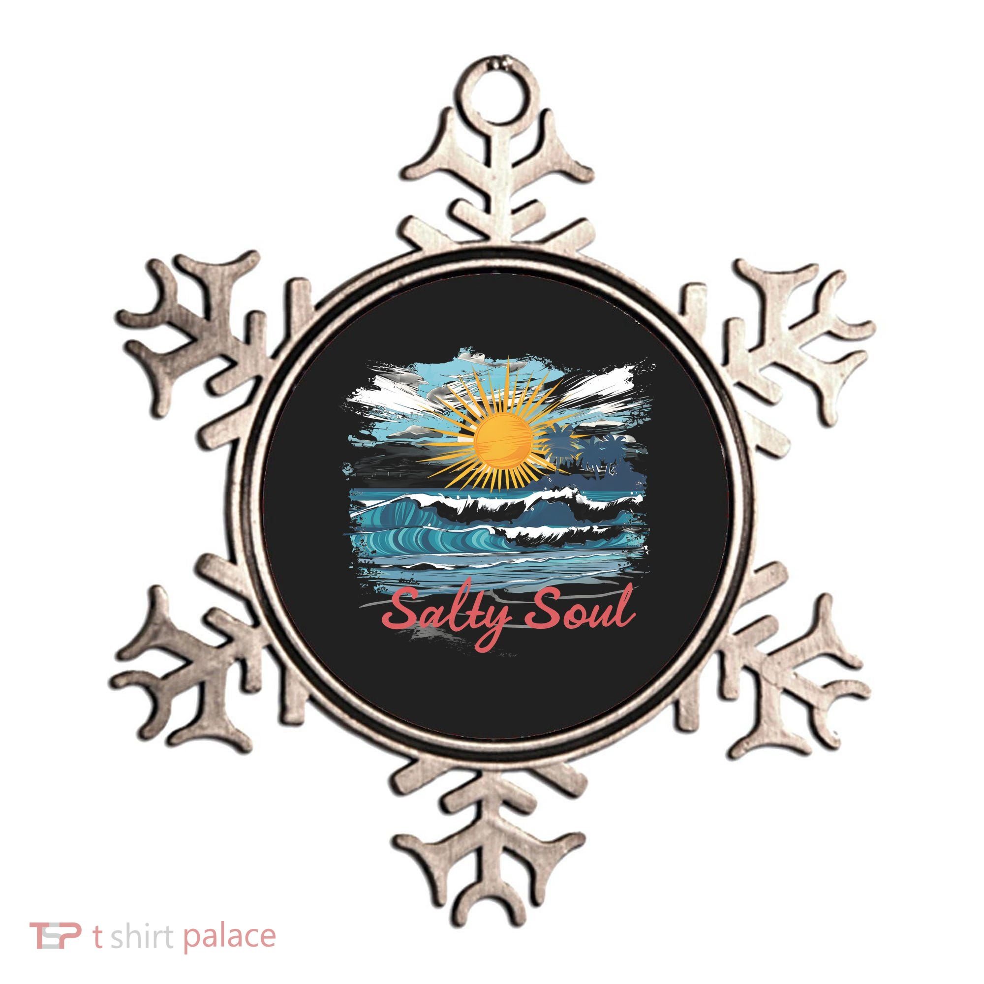 Salty Soul Beach And Sun Summer Vacay Ornament