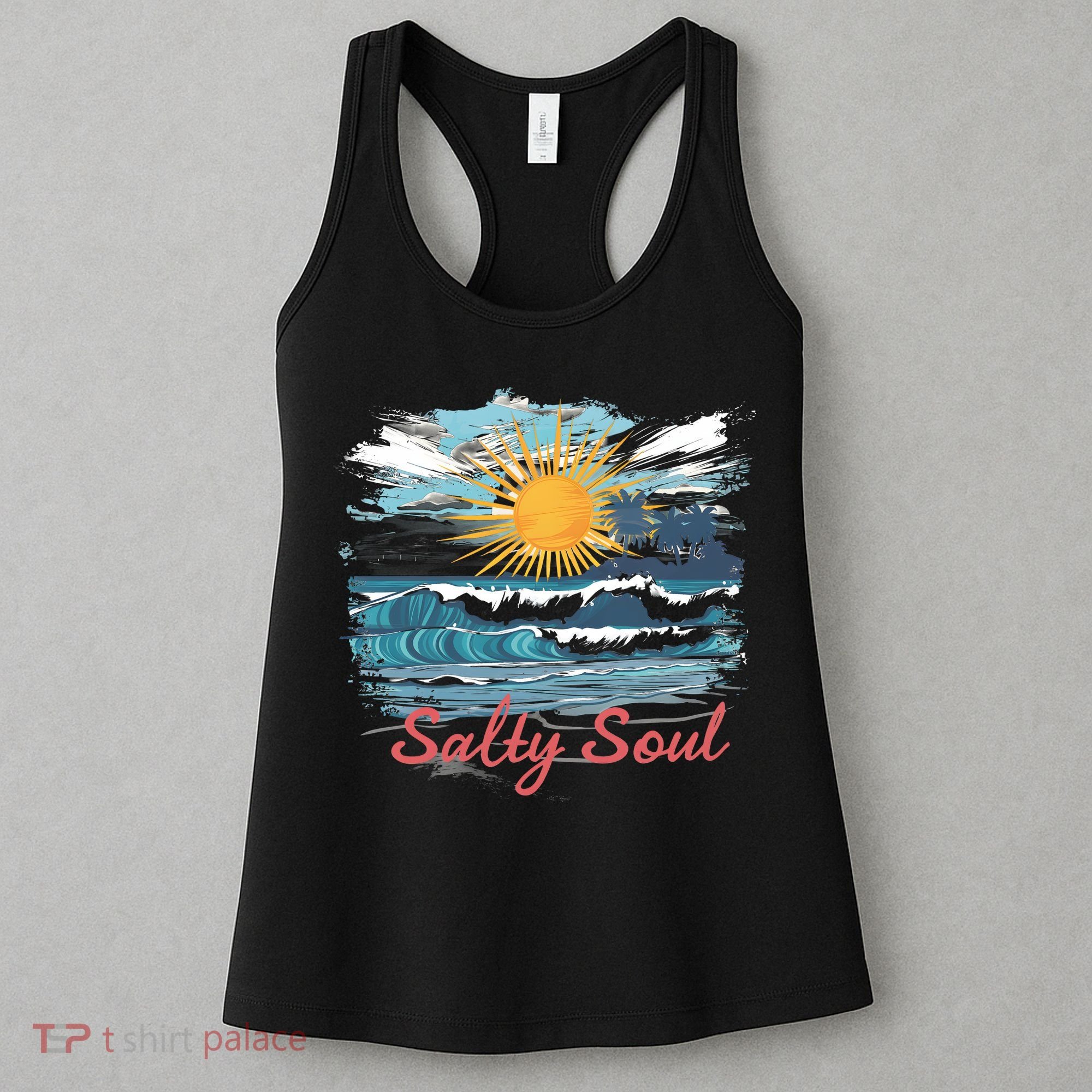 Salty Soul Beach And Sun Summer Vacay Women's Tank Top