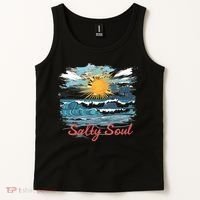 Salty Soul Beach And Sun Summer Vacay Tank Top thumb 2