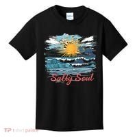Salty Soul Beach And Sun Summer Vacay Kids T-Shirt thumb 0