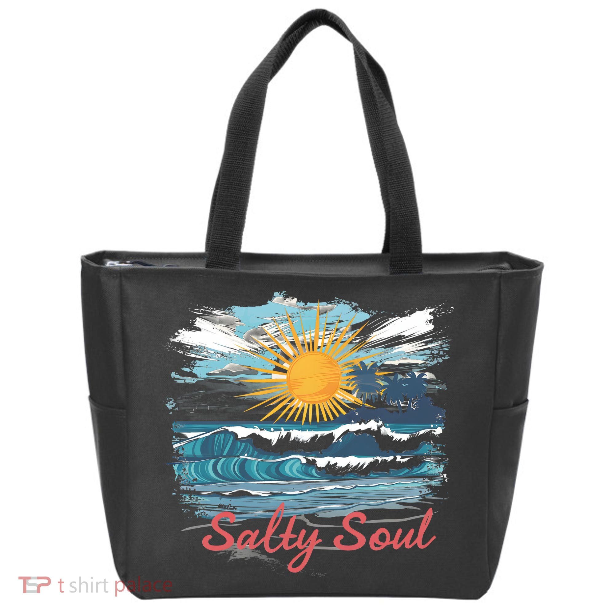 Salty Soul Beach And Sun Summer Vacay Tote Bag