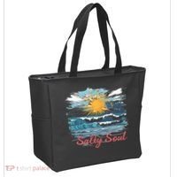 Salty Soul Beach And Sun Summer Vacay Tote Bag thumb 2
