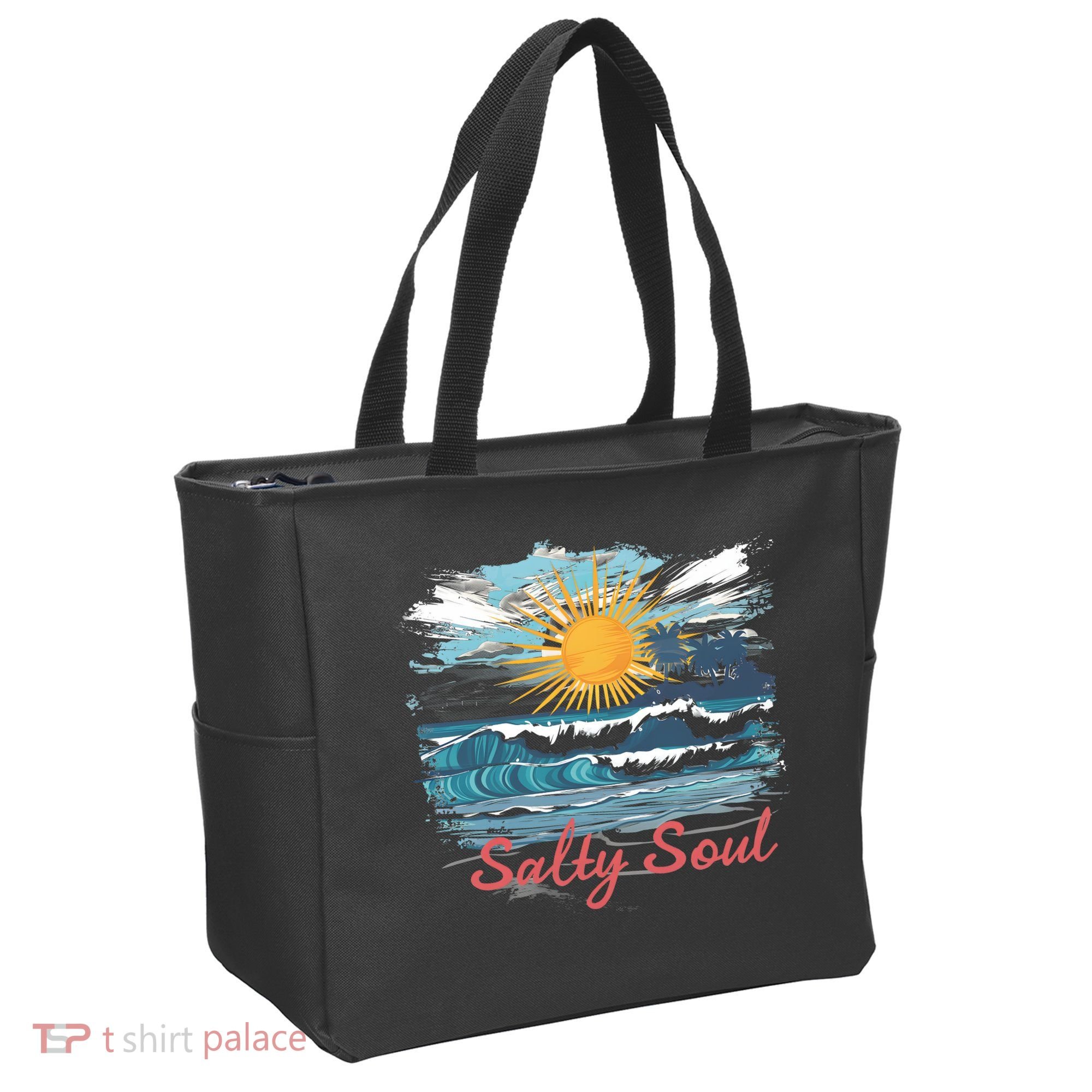 Salty Soul Beach And Sun Summer Vacay Tote Bag