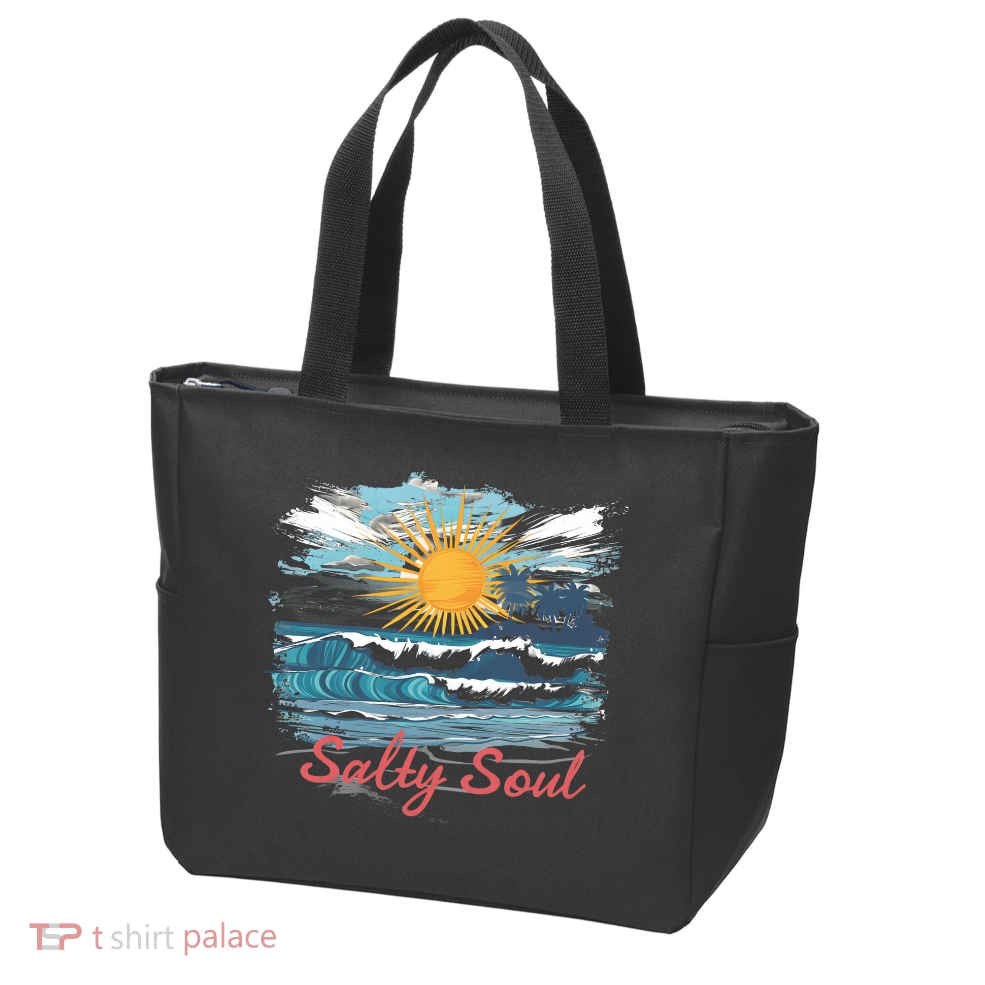 Salty Soul Beach And Sun Summer Vacay Tote Bag
