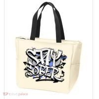 Stay Sober Blue Resolve Tote Bag thumb 3