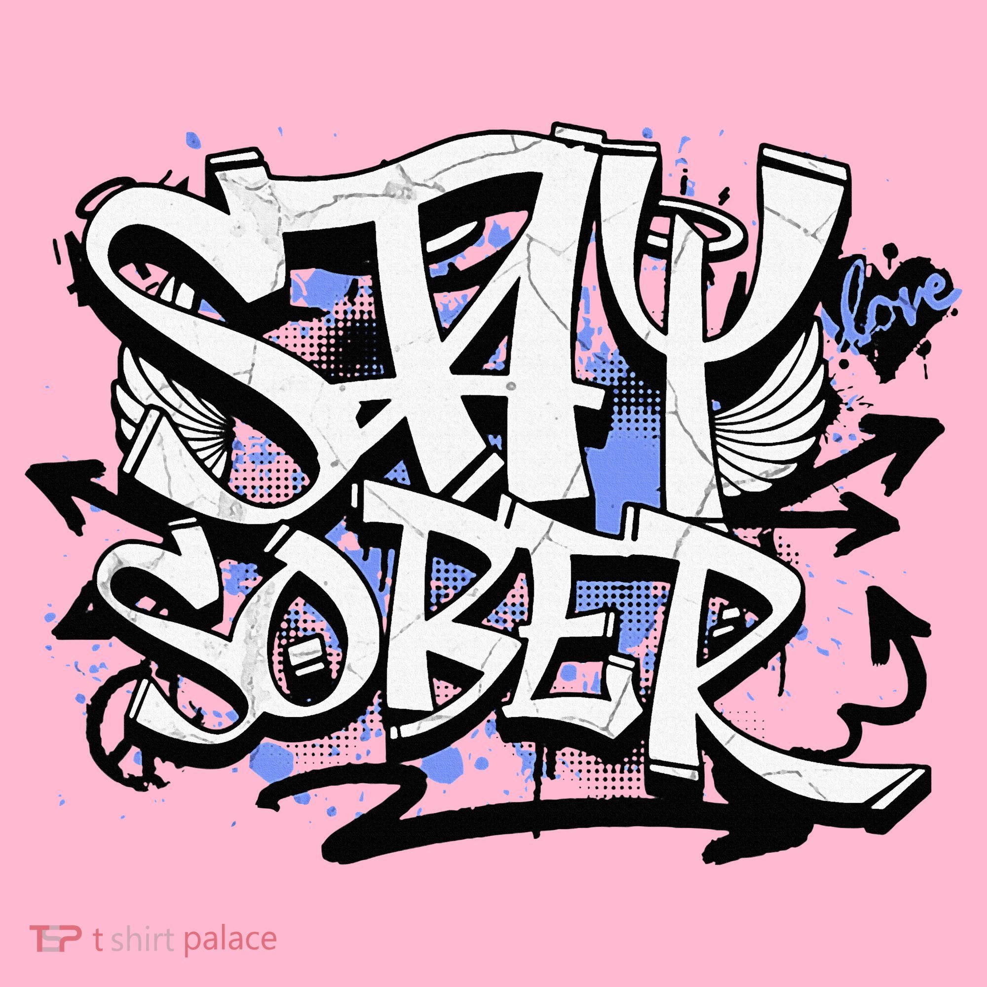 Stay Sober Blue Resolve Coaster