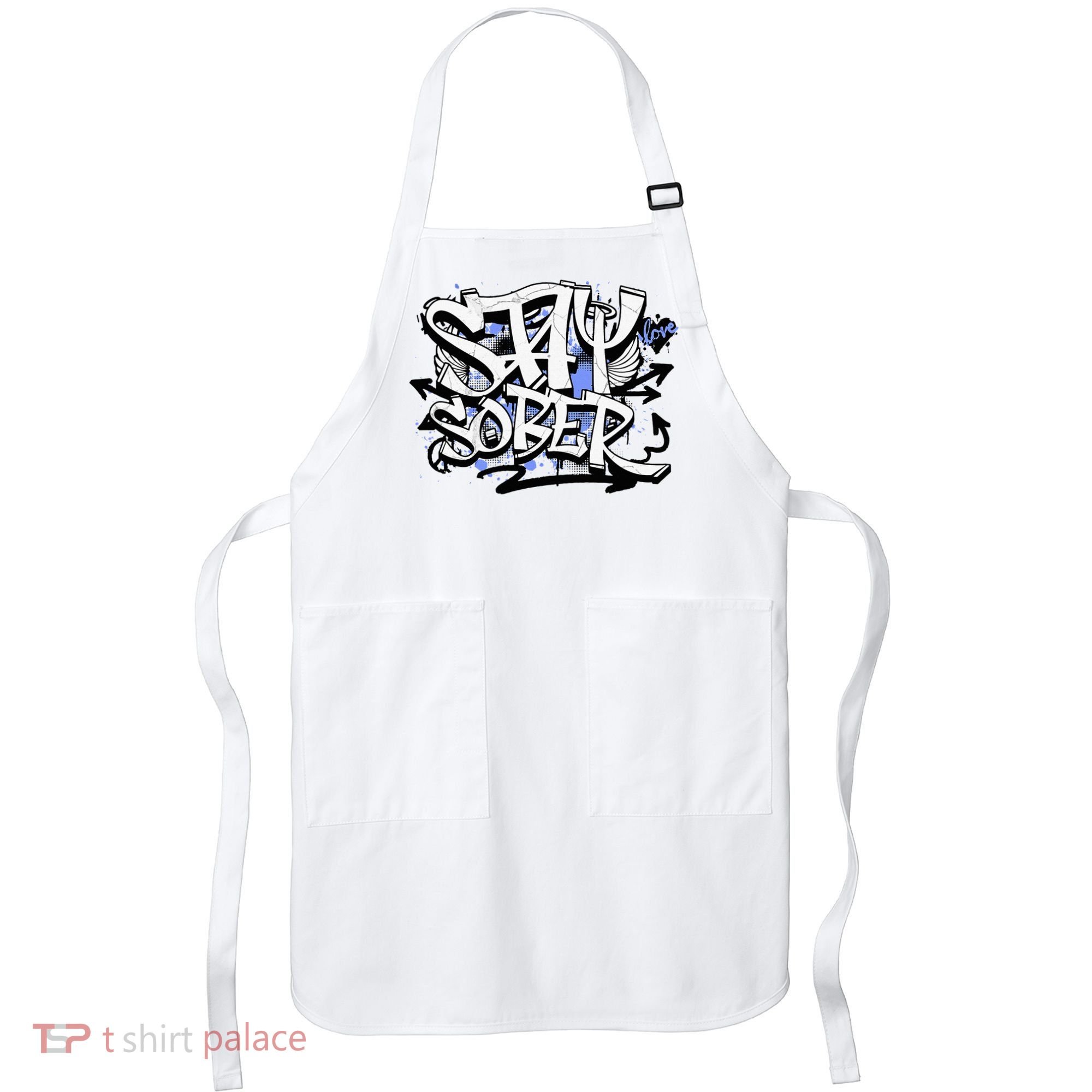 Stay Sober Blue Resolve Apron