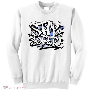 Stay Sober Blue Resolve Sweatshirt