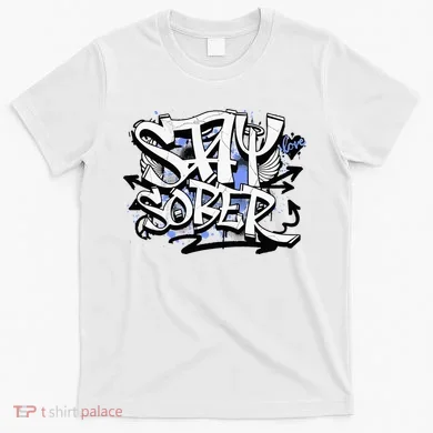 Stay Sober Blue Resolve T-Shirt
