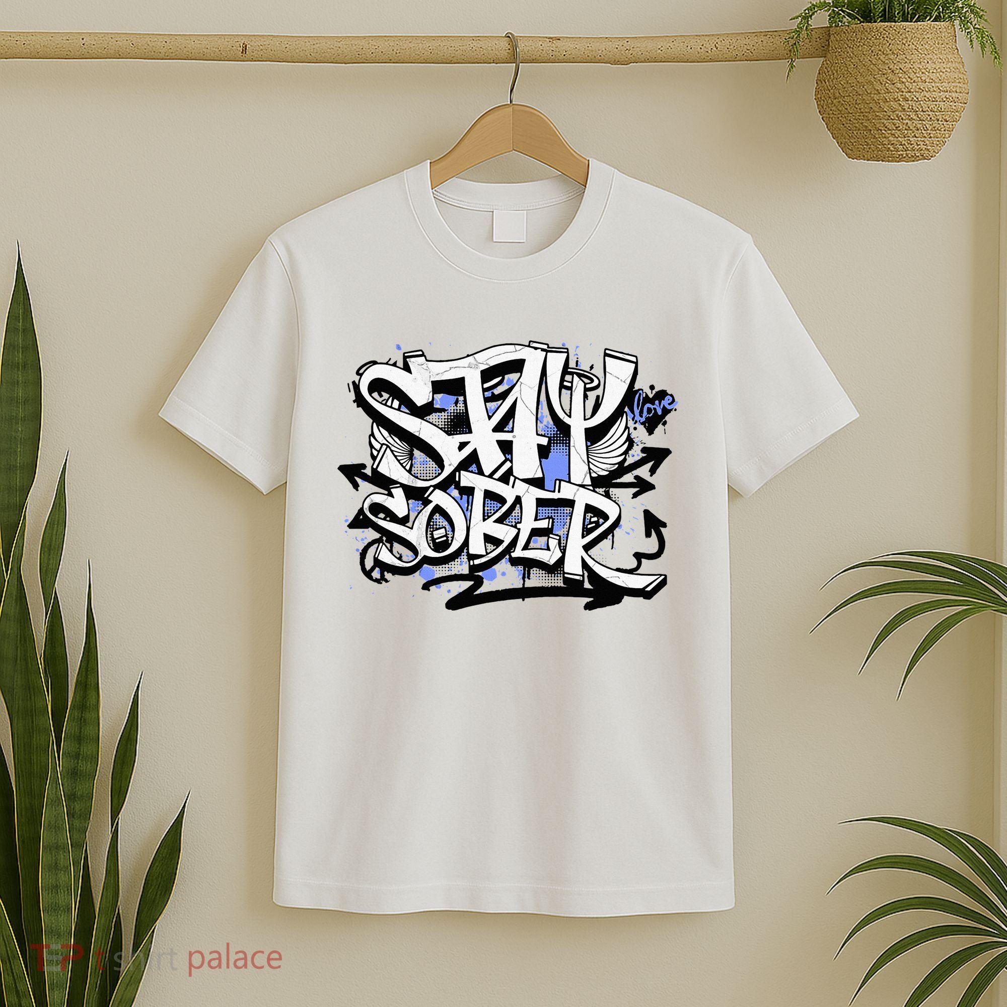 Stay Sober Blue Resolve T-Shirt
