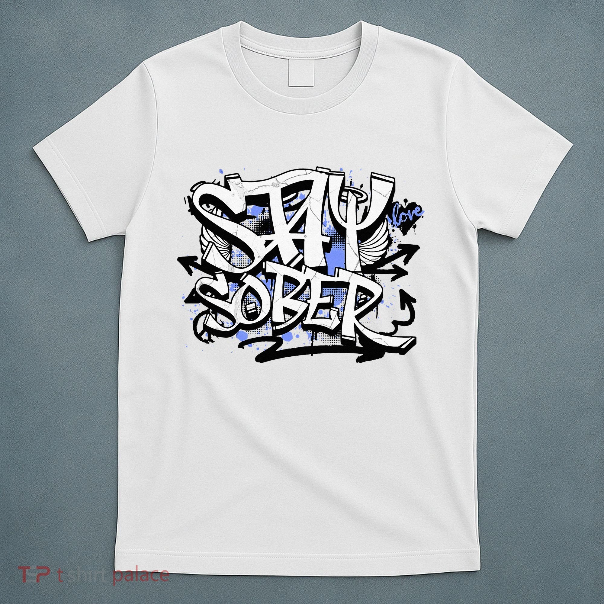 Stay Sober Blue Resolve T-Shirt