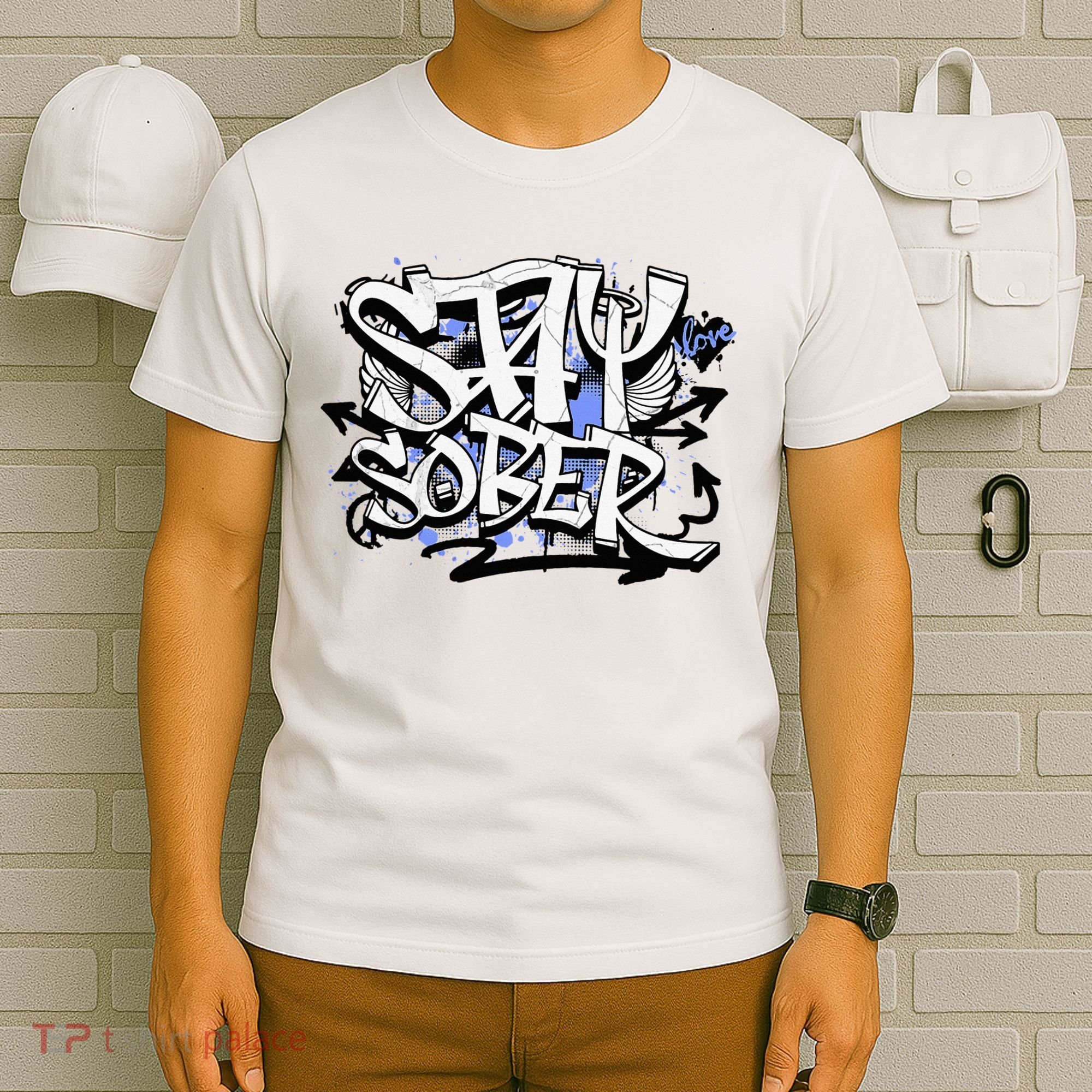 Stay Sober Blue Resolve T-Shirt