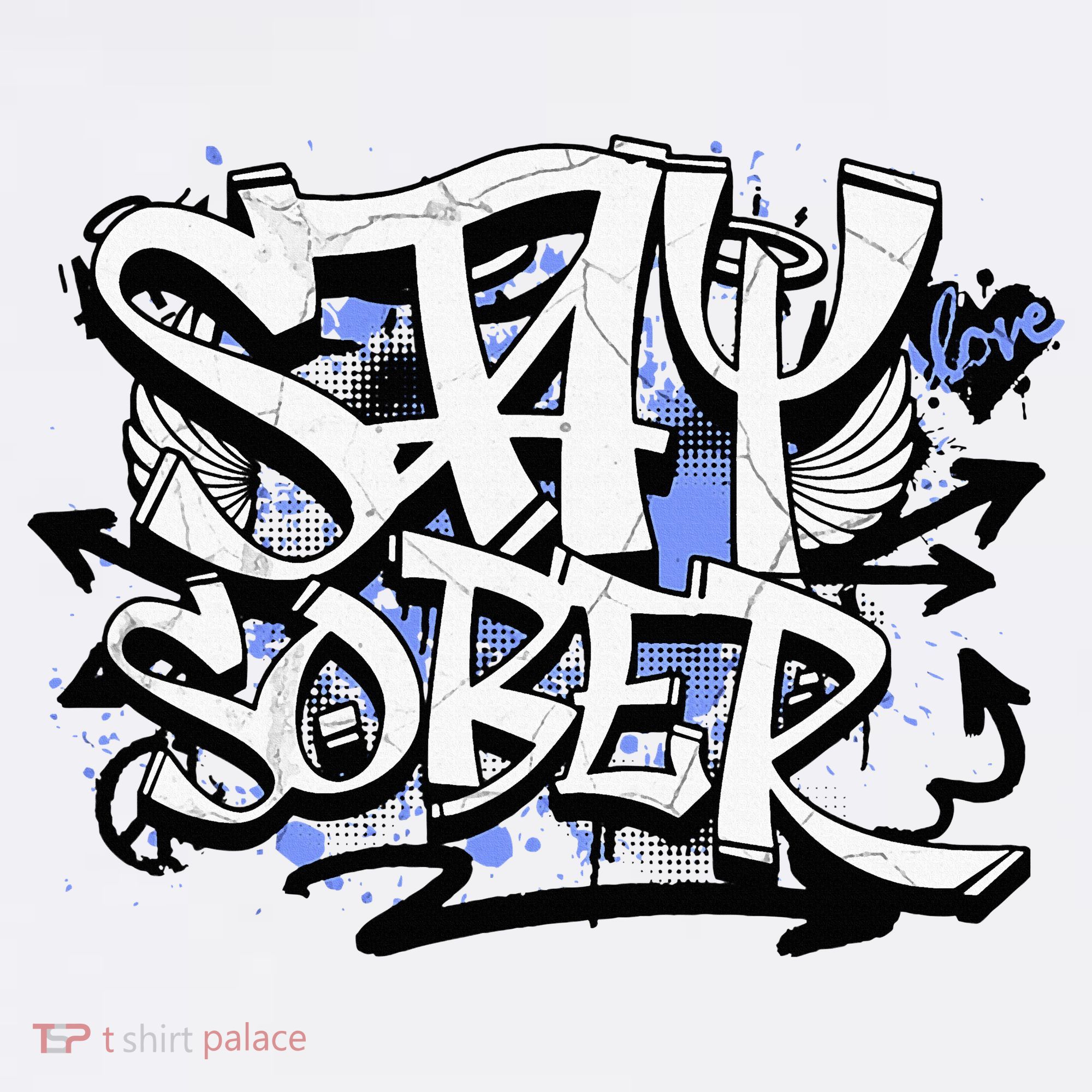 Stay Sober Blue Resolve Beanie