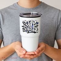 Stay Sober Blue Resolve Tumbler thumb 2