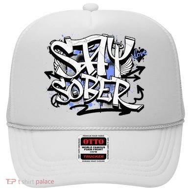 Stay Sober Blue Resolve Hat