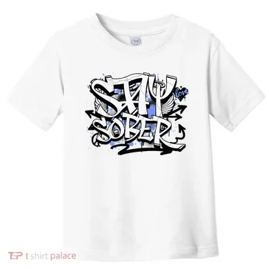 Stay Sober Blue Resolve Toddler T-Shirt