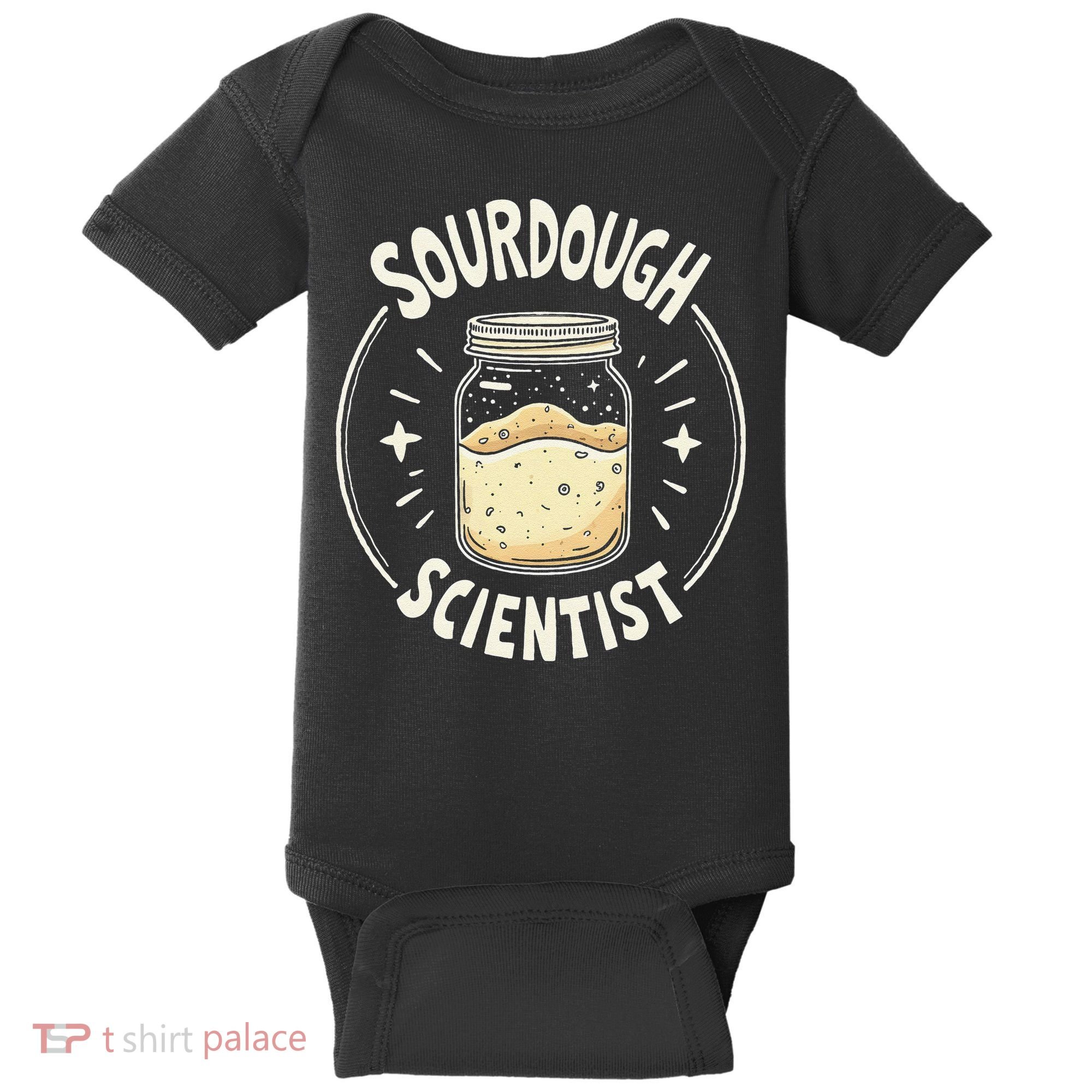 Sourdough Scientist Bread Baking Bakers Baby Bodysuit