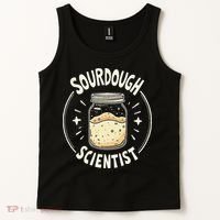 Sourdough Scientist Bread Baking Bakers Tank Top thumb 2